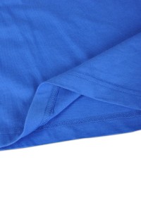 T528 自製tee-shirt   班tee訂製  訂購環保t-shirt  tee供應商HK    天空藍 細節-9